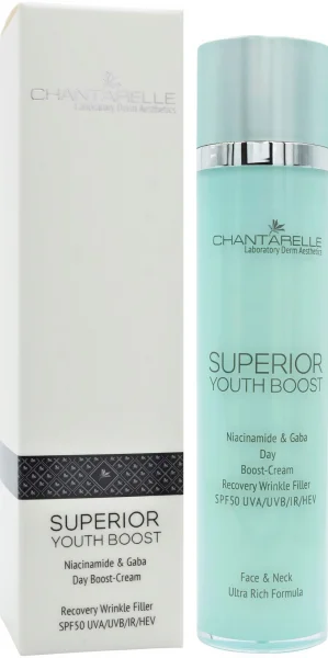 Дневной крем Boost SPF50 / Niacinamide&Gaba Day Boost Cream SPF-50 / Chantarelle