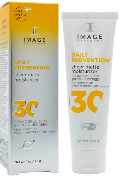 Матовый увлажняющий крем SPF 30 / Daily Prevention Sheer Matte Moisturizer SPF 30 / Image Skincare 