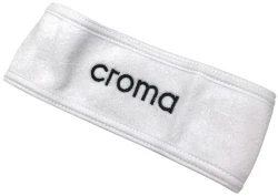 Брендированная махровая повязка на липучке / Croma Косметологическая Повязка На Голову / Croma купить