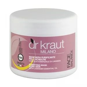 Маска для кожи с акне с маслом лаванды / Purifying mask for acne skin / Dr.Kraut