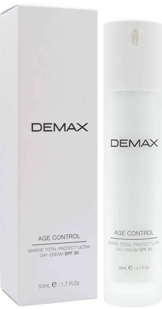 Денний захисний крем із морськими водоростями / Age Control Marine Day Cream Total Protect SPF 30 / Demax