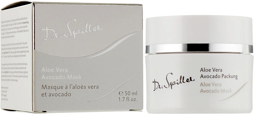 Маска з екстрактом Алое Віра і Авокадо / ALOE VERA AVOCADO MASK / Dr. Spiller