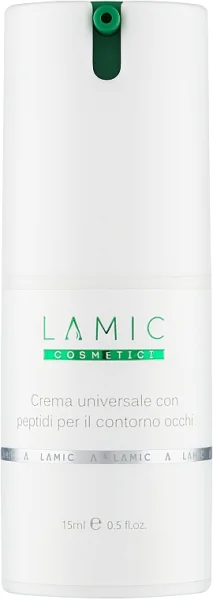 Универсальный крем с пептидами для контура глаз «Crema universale con peptidi per il contorno occhi» / Lamic Cosmetici купить