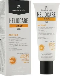 Солнцезащитный крем-флюид АК SPF100+ Heliocare 360º / HELIOCARE 360º AK 100+ / Cantabria Labs