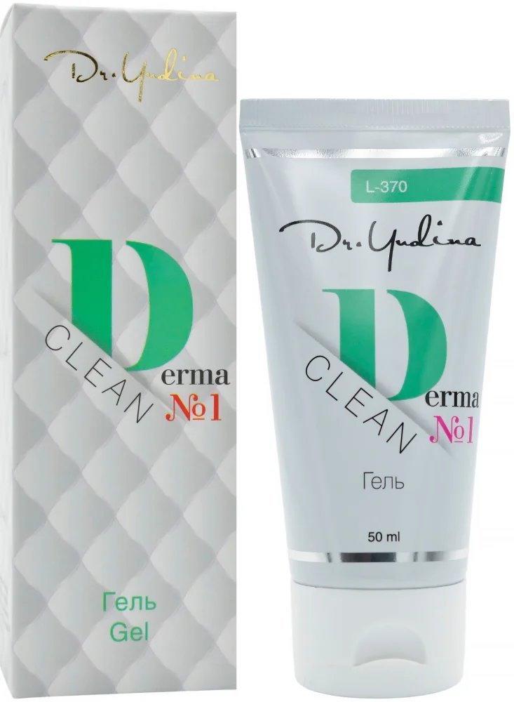 Гель №1 з ментолом / Derma-clean gel №1 with menthol / Dr. Yudina купить