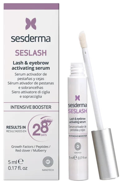 Сыворотка-активатор роста ресниц и бровей / SesLash Lash & Eyebrow Growth-Booster / Sesderma