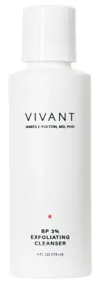 Отшелушивающее очищающее средство против акне / BP 3% Exfolianting Cleanser / Vivant купить