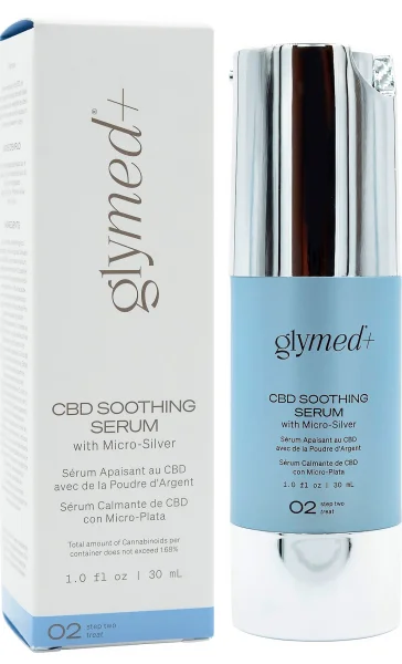 Сыворотка с каннабиноидами и микросеребром / CBD Soothing Serum with Micro-Silver / GlyMed Plus