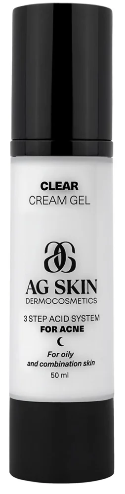 Крем-гель з азелогліцином та саліциловою кислотою / Clear Cream Gel / AG Skin