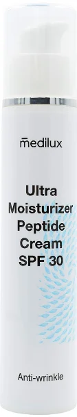 Увляжняющий крем пептид SPF 30  / Ultra Moisturizer Peptide Cream SPF 30  / Medilux
