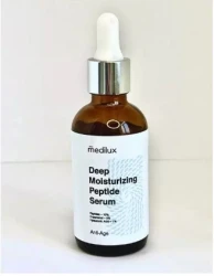 Сироватка з пептидами та гіалуроновою кислотою / Deep Moisturizing Peptide Serum / MEDILUX