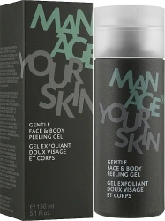 Гель-пілінг для обличчя і тіла / GENTLE FACIAL AND BODY PEELING GEL / Dr. Spiller