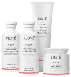 Набір KEUNE CARE CONFIDENT CURL: Набір по догляду за хвилястим волоссям типу 2A-2C / Keune