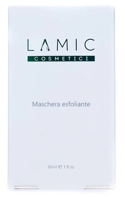Маска-ексфоліант «Maschera esfoliante» набор из 3 масок, пилинг с фруктовыми кислотами / Lamic Cosmetici