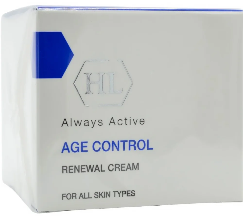 Відновлюючий крем для шкіри з фітоестрогенами / AGE CONTROL RENEWAL CREAM / Holy Land