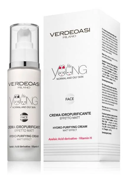 Увлажняющий крем с матовым эффектом / VO Hydro-purifying cream matt effect / Verdeoasi