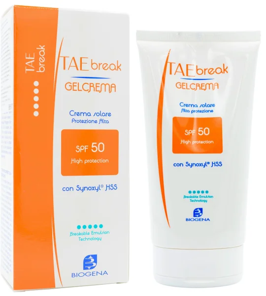Солнцезащитный крем-гель для лица и тела SPF50 / TAE BREAK GEL CREMA SPF50 / Biogena