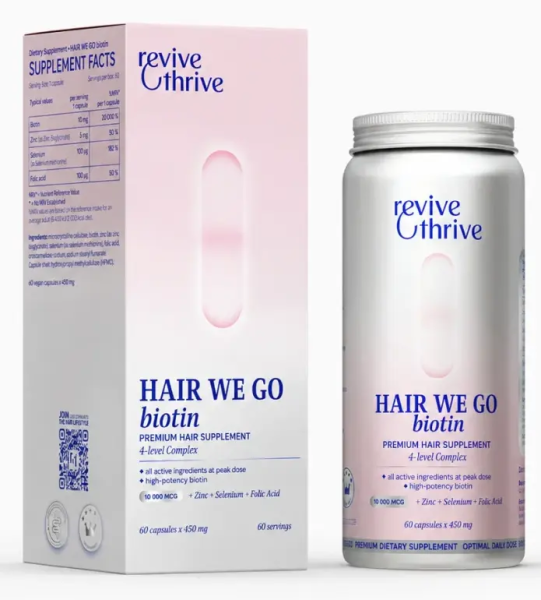 HAIR WE GO biotin – комплекс для волос / Revive & Thrive