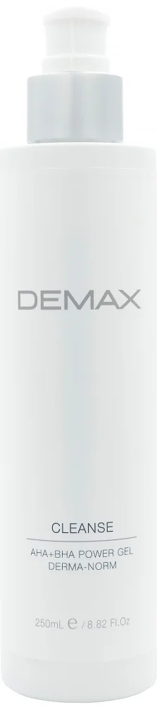 Очищуючий гель для комбінованої шкіри з АНА / Derma-norm cleansing gel + AHA / Demax