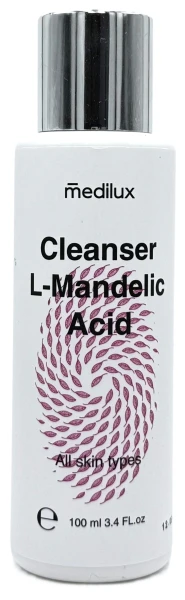 Очищающий гель с миндальной кислотой / Cleanser L-Mandelic Acid All Skin Types / MEDILUX