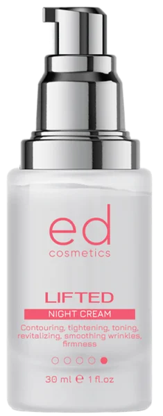 Ночной лифтинг-крем для лица / LIFTED NIGHT CREAM / ED Cosmetics