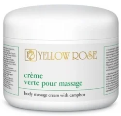 Камфорный крем для массажа / Crème verte pour massage / Yellow Rose