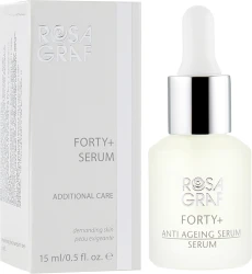 Антивікова Сироватка 40+ / FORTY+ ANTI-AGEING SERUM / Rosa Graf