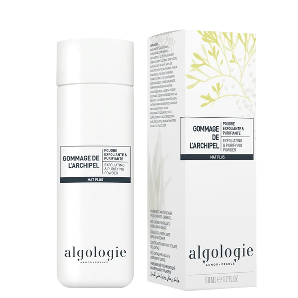 Очищающая пудра-скраб для жирной и проблемной кожи / Exfoliating & Purifying Powder / Algologie купить