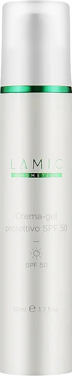 Сонцезахисний крем-гель SPF 50 Crema-gel protettivo SPF 50 / Lamic Cosmetici