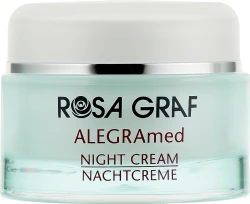 Нічний спеціальний крем для сухої шкіри / ALEGRAmed NIGHT CREAM / Rosa Graf
