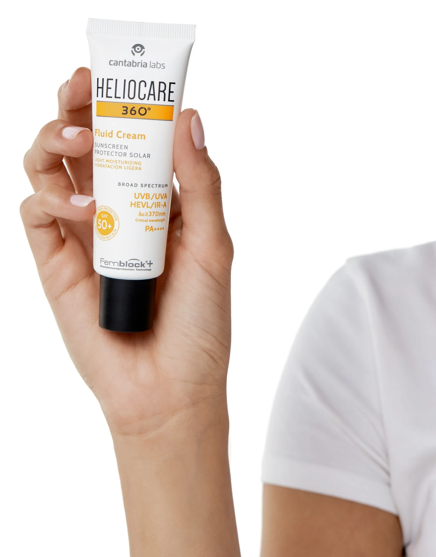 Солнцезащитный крем-флюид SPF50+ для всех типов кожи Heliocare