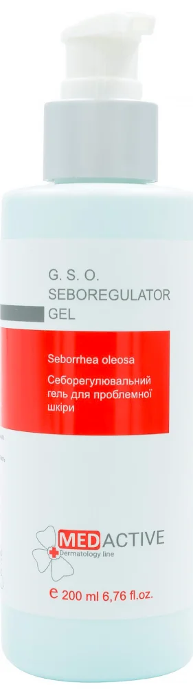 Себорегулюючий гель для проблемної шкіри / G. S. O. SEBOREGULATOR GEL seborrhea oleosa ph – 3.3 / Medactive купить