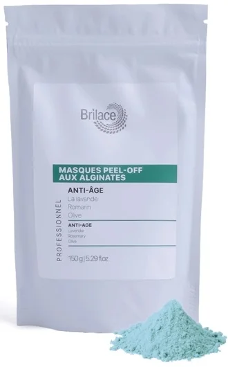 Антивікова альгінатна маска / Anti-age algin peel-off mask / Brilace купить