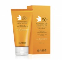 Солнцезащитный крем для жирной кожи лица SPF50 / Babe Laboratorios