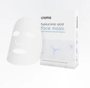Маска для лица на нетканой основе с гиалуроновой кислотой / FACE MASK WITH HYALURONIC ACID / Princess