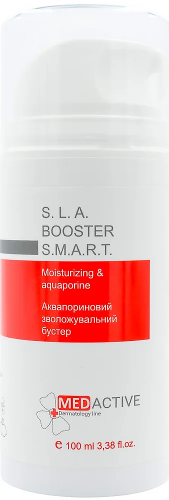 Аквапориновий зволожуючий бустер / S. L. A. BOOSTER S.M.A.R.T. moisturizing & aquaporine ph – 5,5 (АП -) /  Medactive