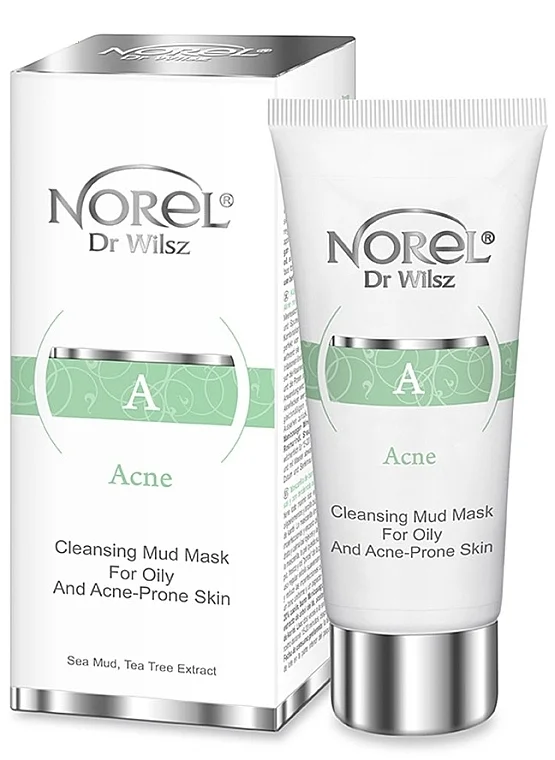 Очищаюча грязьова маска / Cleansing mud mask for oily and acne-prone skin / Norel купить