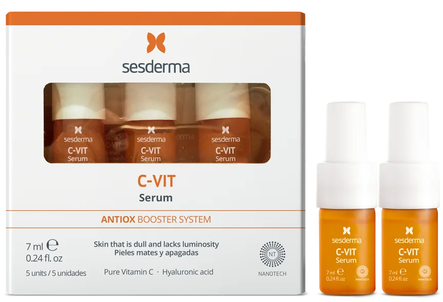 Реактивуюча двухфазна сироватка для інтенсивного догляду / C-VIT SERUM / Sesderma