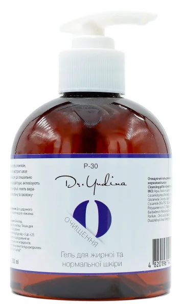 Очищающий гель для жирной/нормальной кожи / Cleansing gel for oily/normal skin / Dr. Yudina