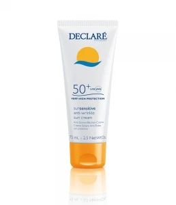 Солнцезащитный крем против морщин SPF50+ / Sun Sensitive Anti-Wrinkle Sun Cream SPF50 / Declare