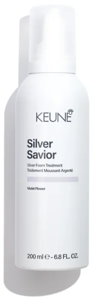 Несмывающаяся пенка для волос "Серебряный блеск" / NEW Silver Savior Treatment / Keune
