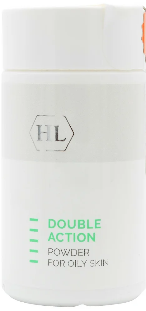 Защитная пудра для жирной кожи / DOUBLE ACTION TREATMENT POWDER / Holy Land