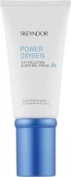 Кислородный детокс гель-крем для комбинированной кожи лица / Power Oxygen City Pollution Block Gel Cream / Skeyndor