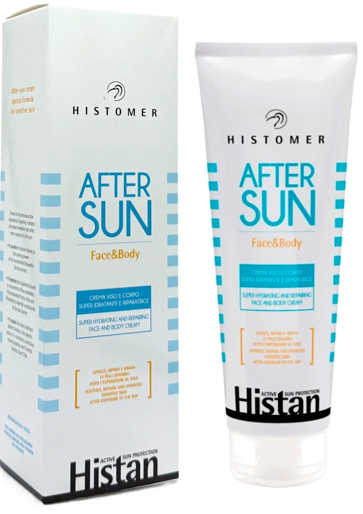 Крем AFTER SUN для чутливої ​​шкіри обличчя та тіла / Sensetive Skin After Sun Face & Body / Histomer