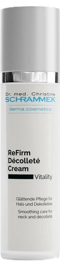 Розгладжуючий крем для шиї та декольте / ReFirm Décolleté Cream / Dr. Schrammek