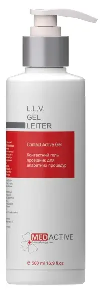 Контактний гель провідник для апаратних процедур / L.L.V. GEL LEITER ph – 7,0 / Medactive купить
