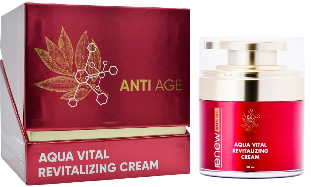 Антивіковий сонцезахисний зволожуючий крем / Aqua Vital Revitalizing Cream / Renew купить