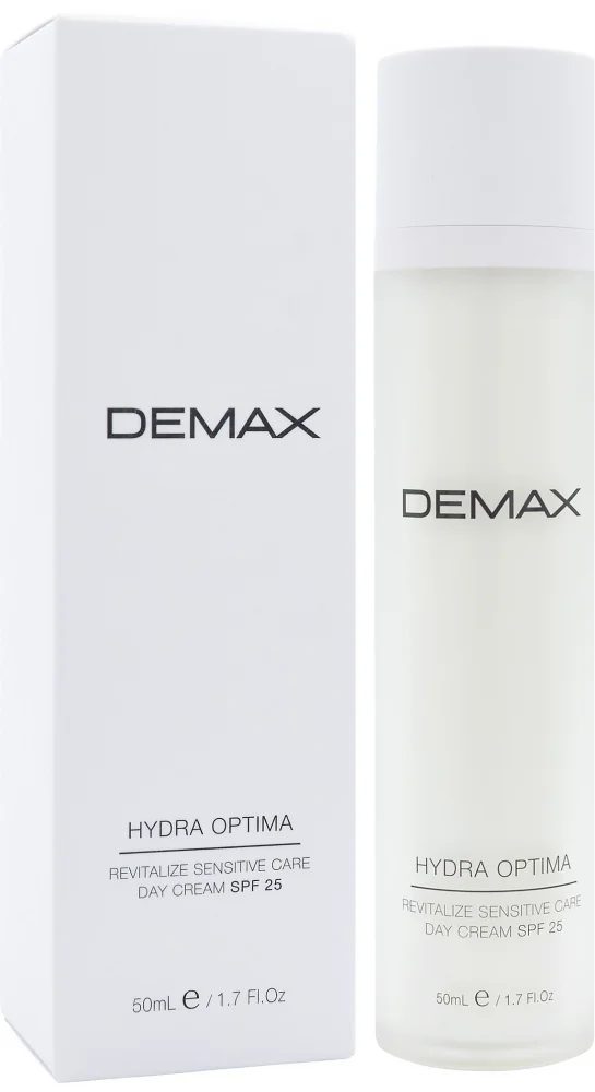 Зволожуючий денний крем SPF25 / Hydra Optima day cream SPF25 sensative / Demax