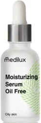 Зволожуюча сироватка для жирної шкіри / Moisturizing Serum Oil Free / MEDILUX
