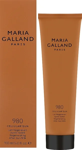 Молочко после загара, уменьшает покраснения / 980 Cellular'Sun Regenerating After-Sun Milk / Maria Galland Paris купить